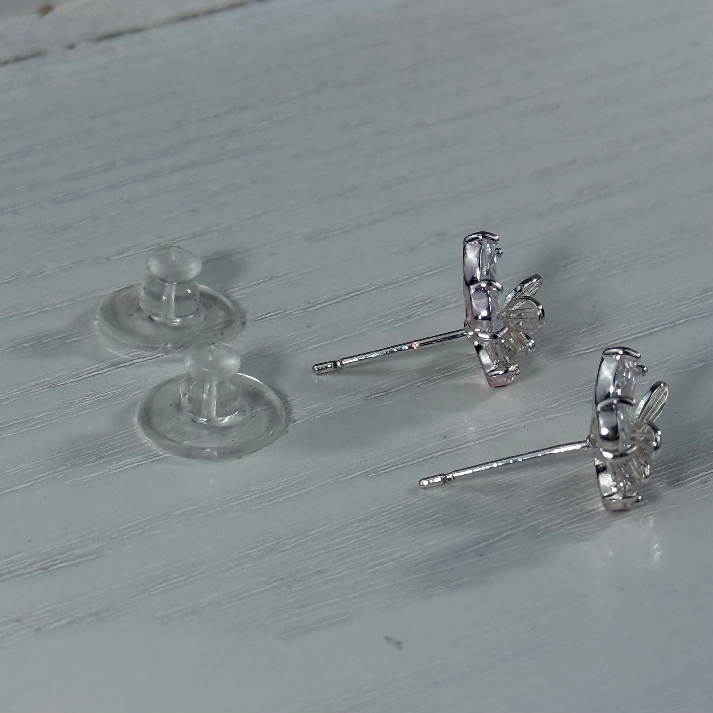 Butterfly Sparkle Stud Earrings