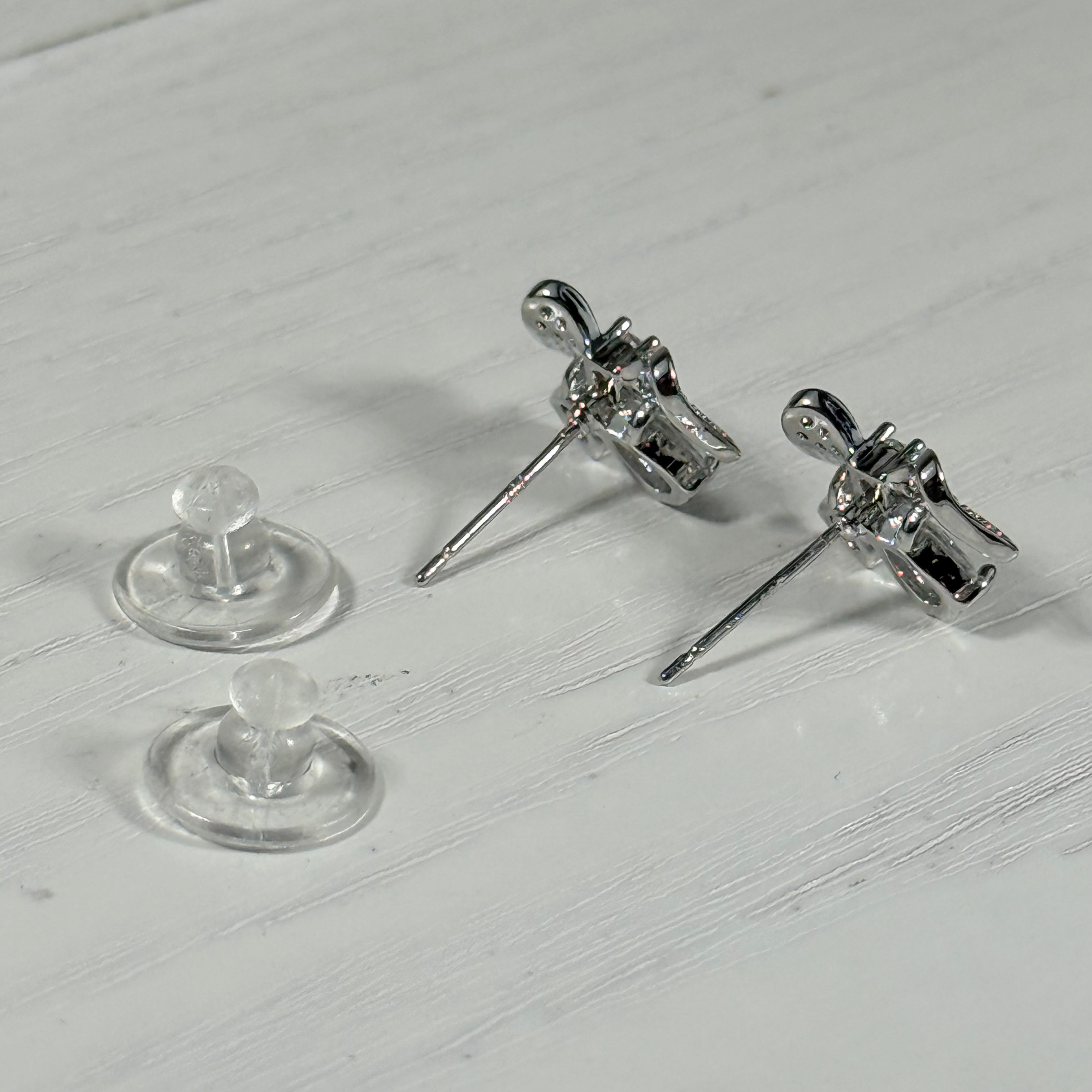 Sparkle Bow Stud Earrings