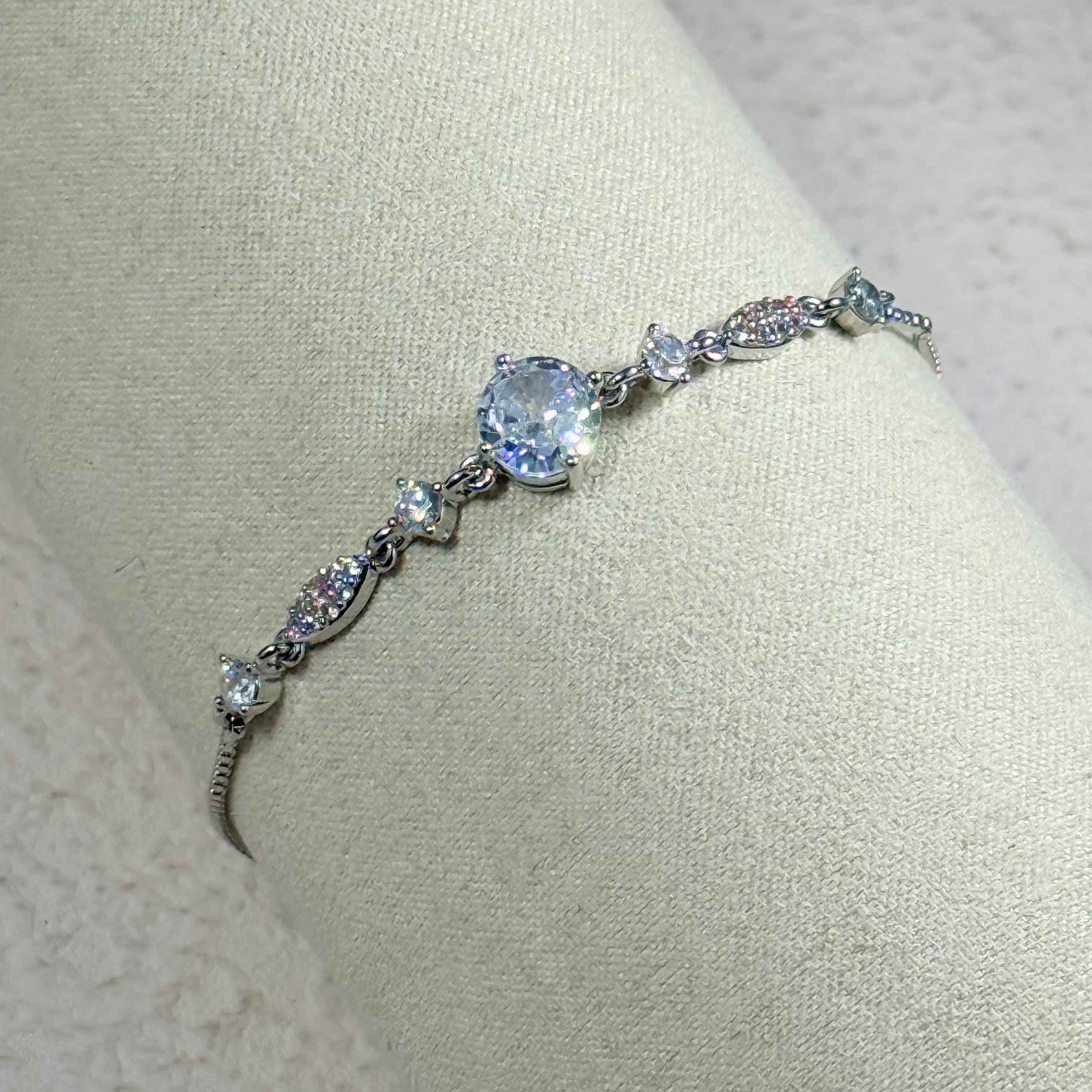 Brilliant Round Crystal Bracelet