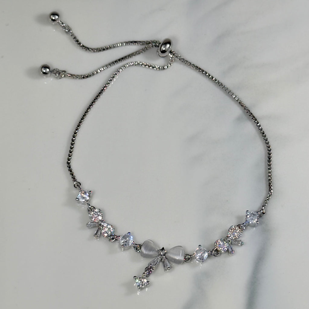 Cat's Eye Ribbon Bracelet