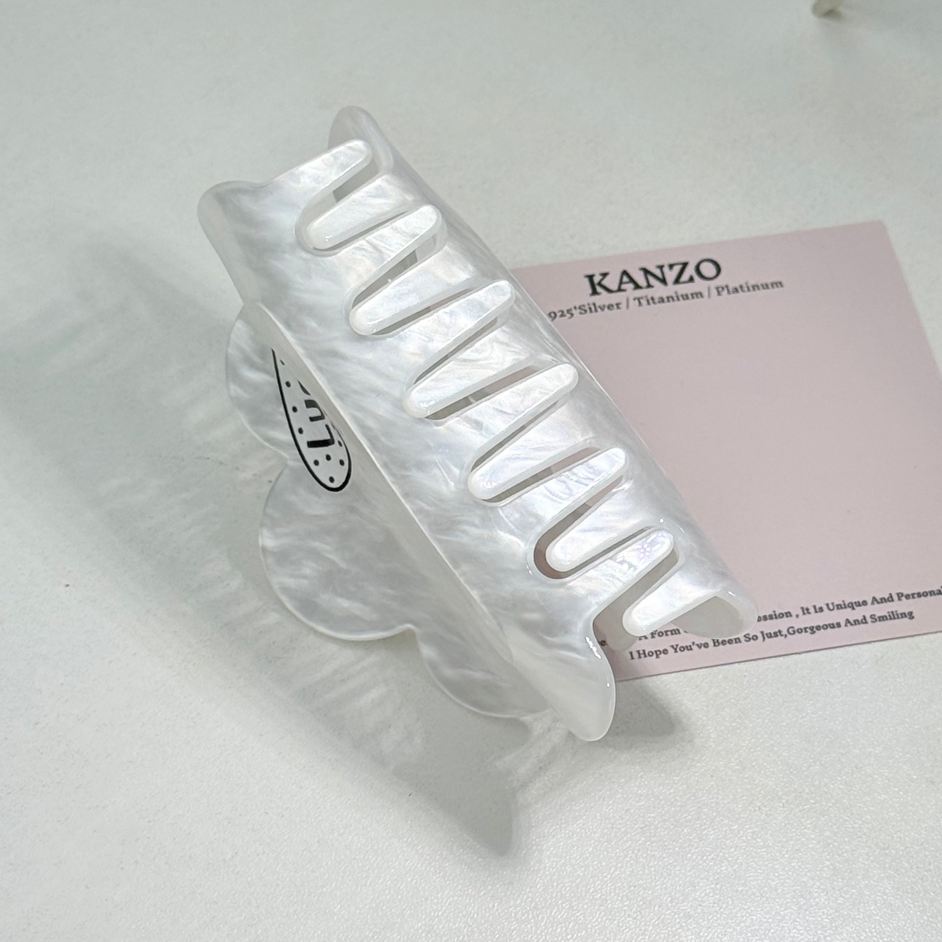 Lucky Cloud Acetate Hair Claw