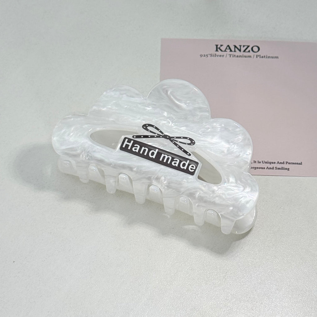 Ribbon Cloud Acetate Hair Claw