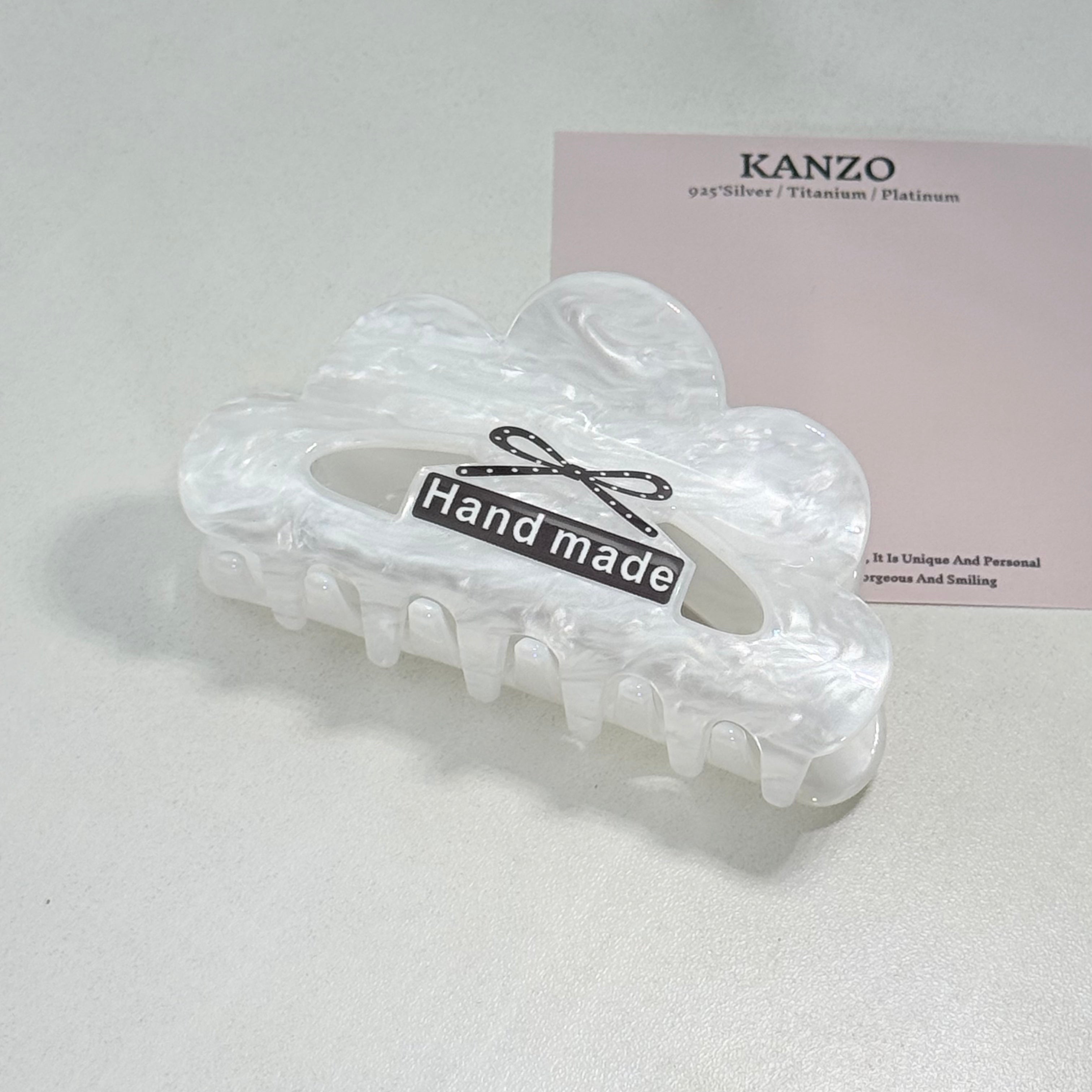 Ribbon Cloud Acetate Hair Claw