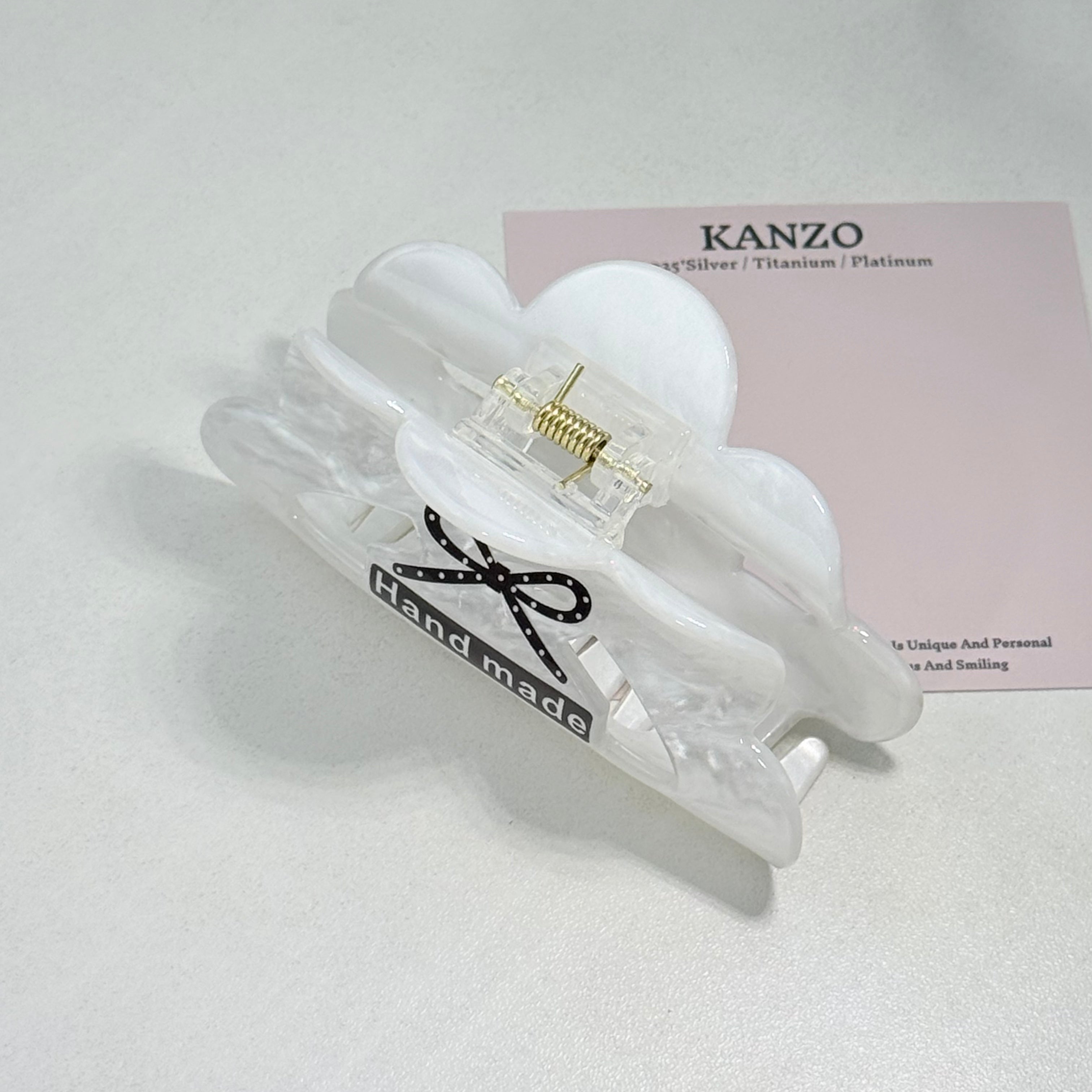 Ribbon Cloud Acetate Hair Claw