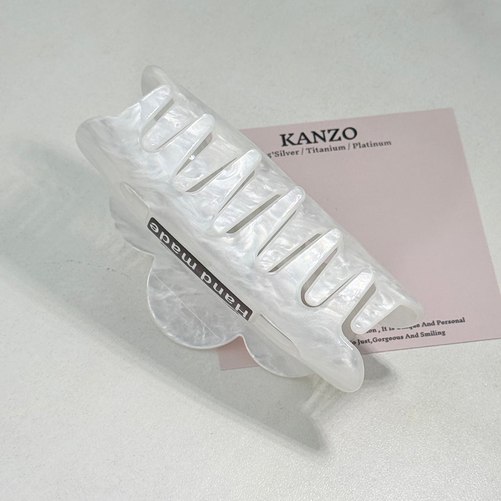 Ribbon Cloud Acetate Hair Claw