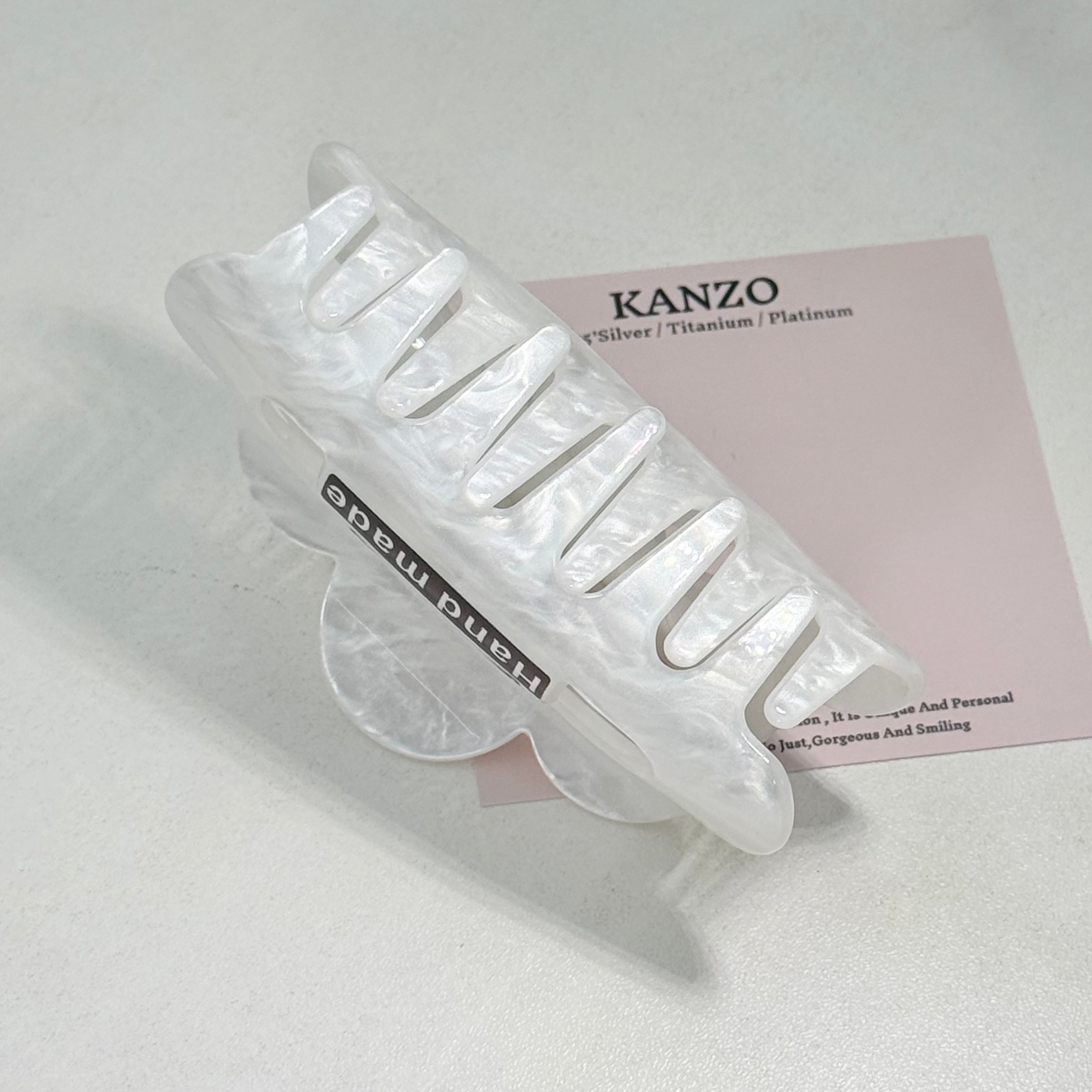 Ribbon Cloud Acetate Hair Claw