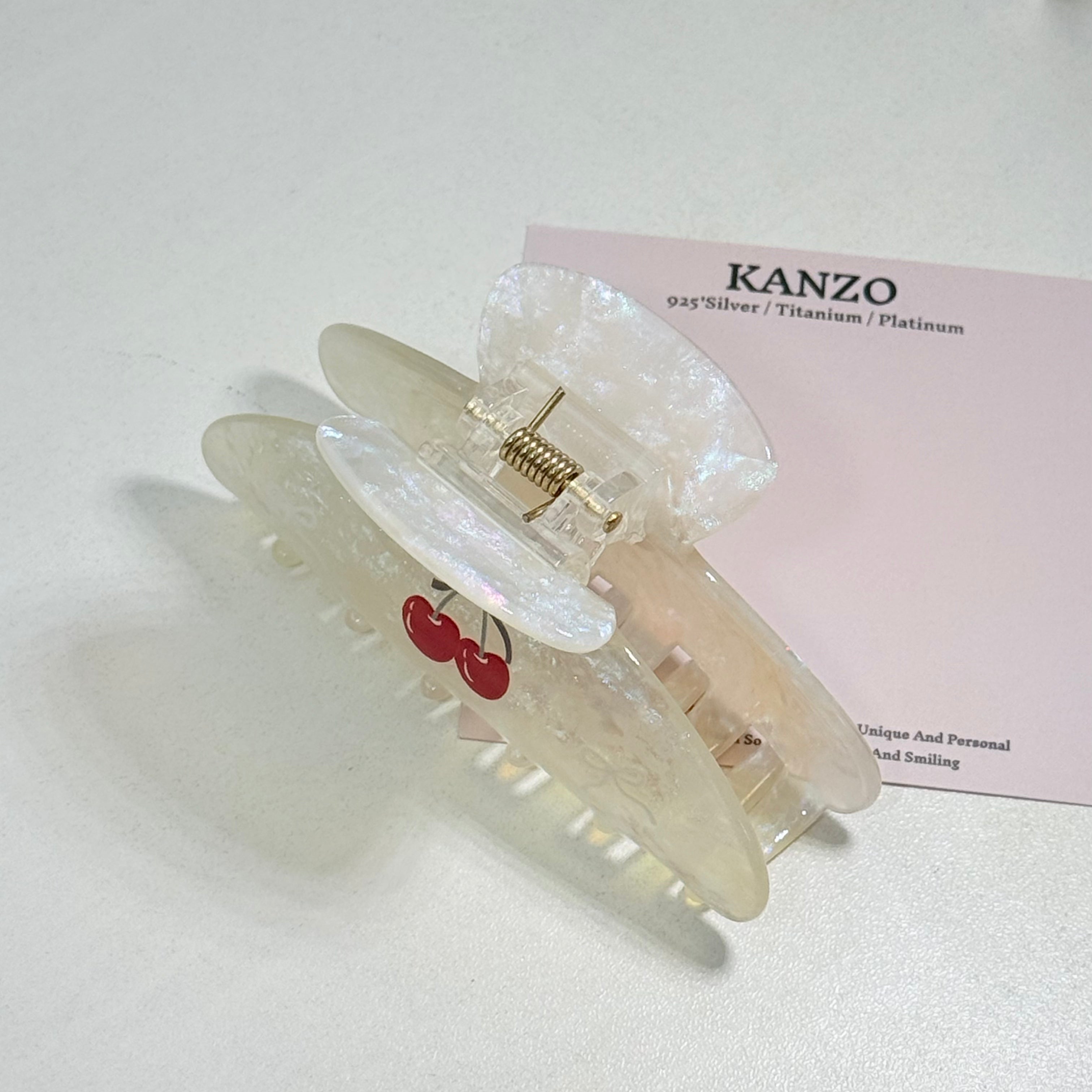 Cherry Acetate Hair Claw