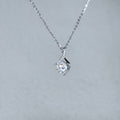 Élan Moissanite 925 Silver Necklace