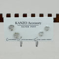 Sparkling Heart 3-Pair Mixed Earring Set