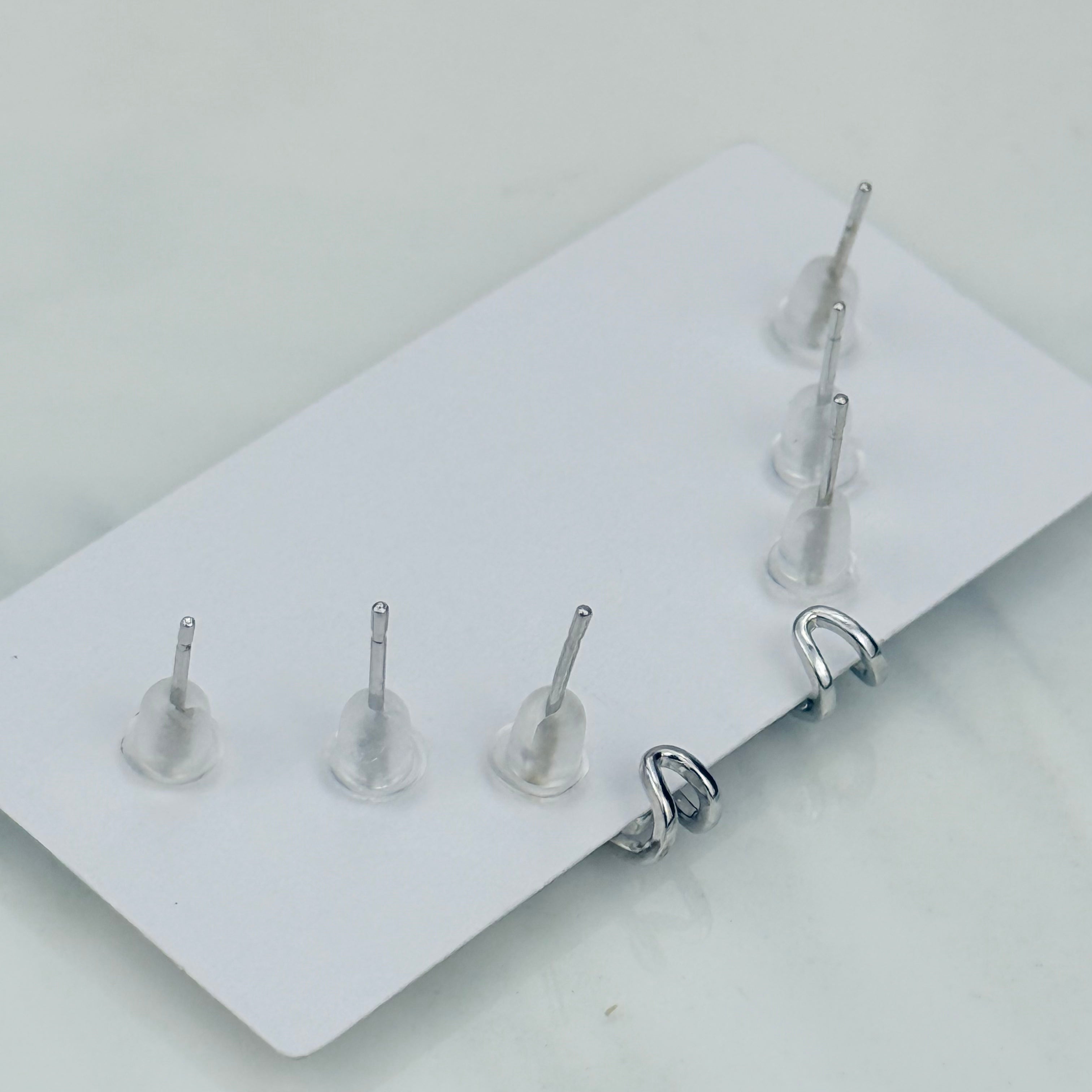 Ocean Charm 3-Pair Stud Earring Set