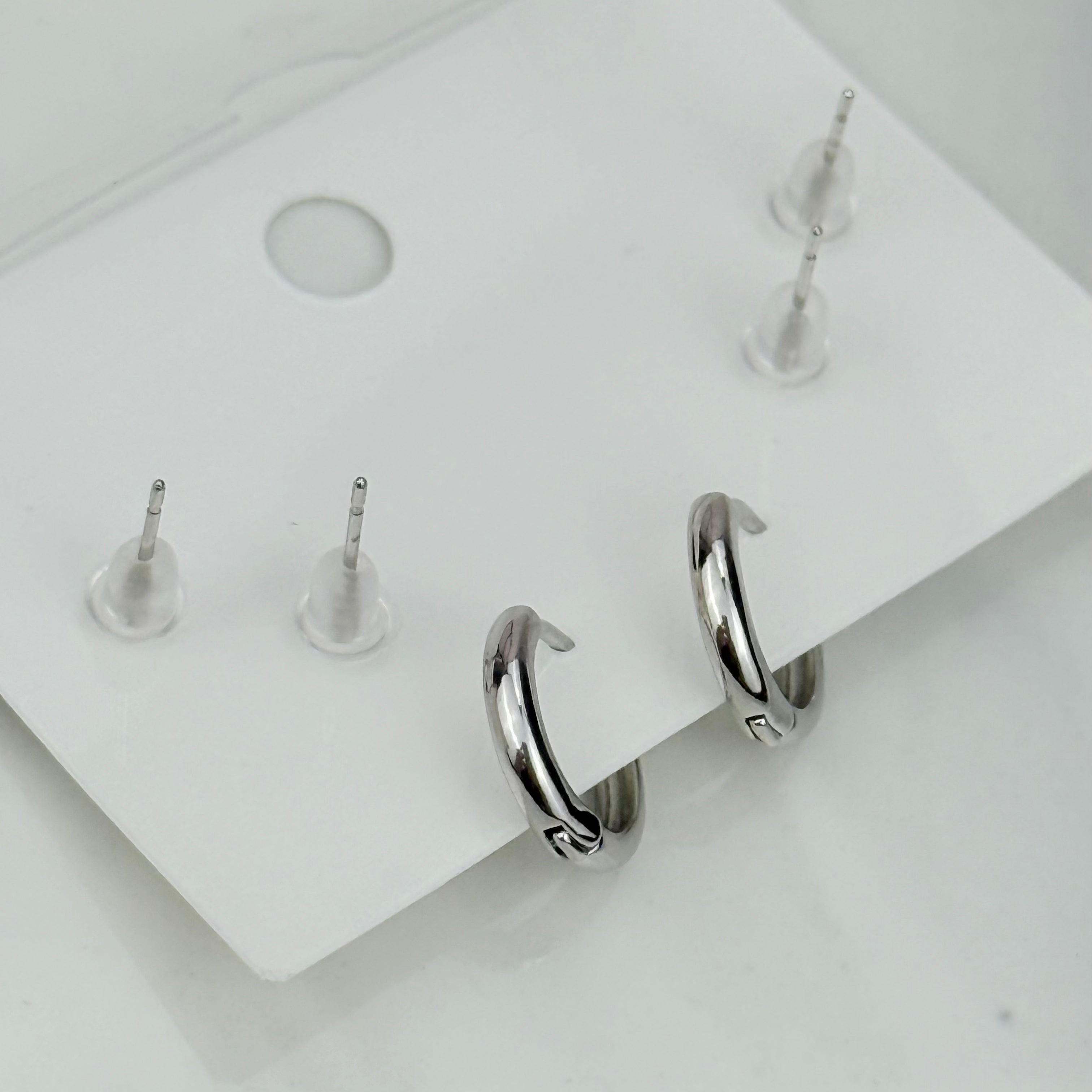 Clover 3-Pair Mixed Earring Set